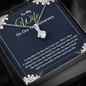 To My Wife On Our 1st Anniversary-"Our First Day" Alluring Necklace