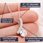 To My Wife-"I Remember Our First Day" Alluring Necklace