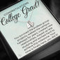 Congrats College Grad-"You Made It!" Sweetest Hearts Necklace