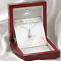 Thank You for Being My "Everything" Maid of Honor-Alluring Beauty Necklace (mahogany box)
