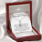 To My Boyfriend's Mom-"A Queen" Alluring Necklace