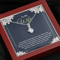 To My Wife-"I Remember Our First Day" Alluring Necklace