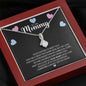 To My Mommy-"I'm Excited to Meet You" Alluring Necklace (mahogany box)