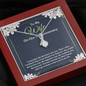 To My Wife On Our 1st Anniversary-"Our First Day" Alluring Necklace