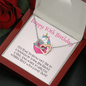 Happy 10th Birthday-"Special Wish" Hearts Necklace