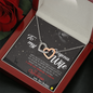 To My Gorgeous Wife-My Inspiration Hearts Necklace