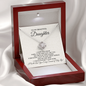 To My Beautiful Daughter-A Bright Light Necklace