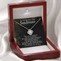 To My Smokin' Hot Soulmate-For All Eternity-Necklace (mahogany box)