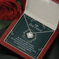 To My Best Friend-"Stronger Connection" Necklace (mahogany box)