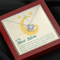 To The New Mom-"Your Precious Baby" Necklace (mahogany box)