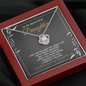 To My Beautiful Daughter-"Carry You" Necklace