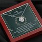 To My Bonus Sister-"Stronger Connection" Necklace (mahogany box)