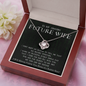To My Amazing Future Wife-We Belong Together Necklace