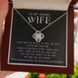 To My Amazing Wife-We Belong Together Necklace