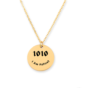 1010 Angel Number Necklace-"Uplevel Your Spirituality" Coin Necklace