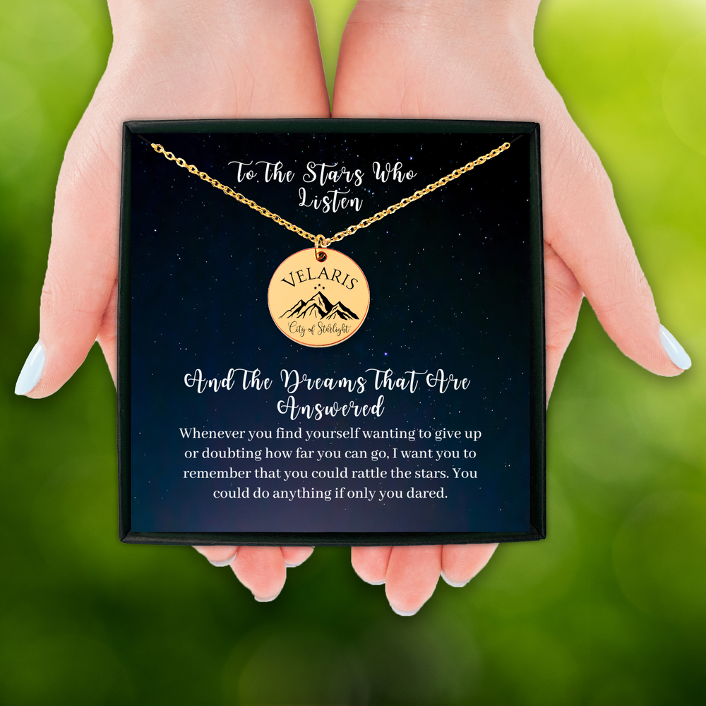 Velaris "City of Starlight" - Coin Necklace