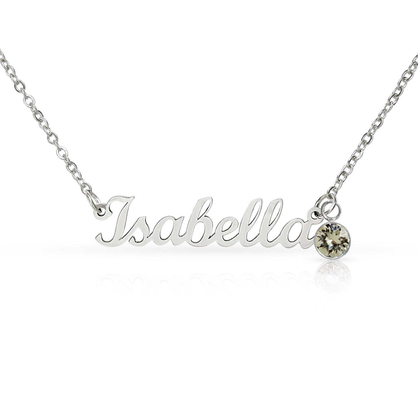 You Are My Guiding Light- Mom Necklace with Birthstone