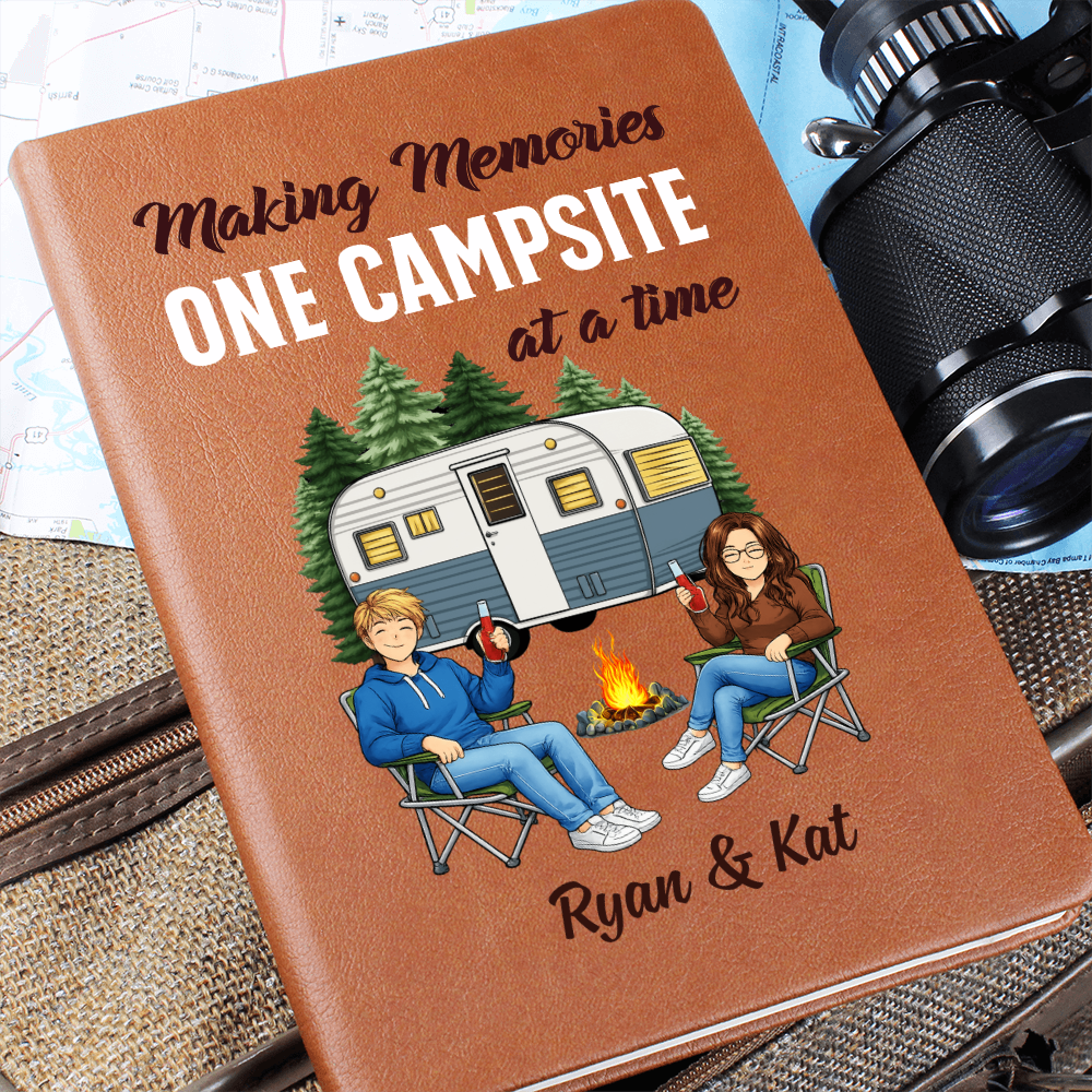 Making Memories One Campsite at a Time – Personalized Camping Journal