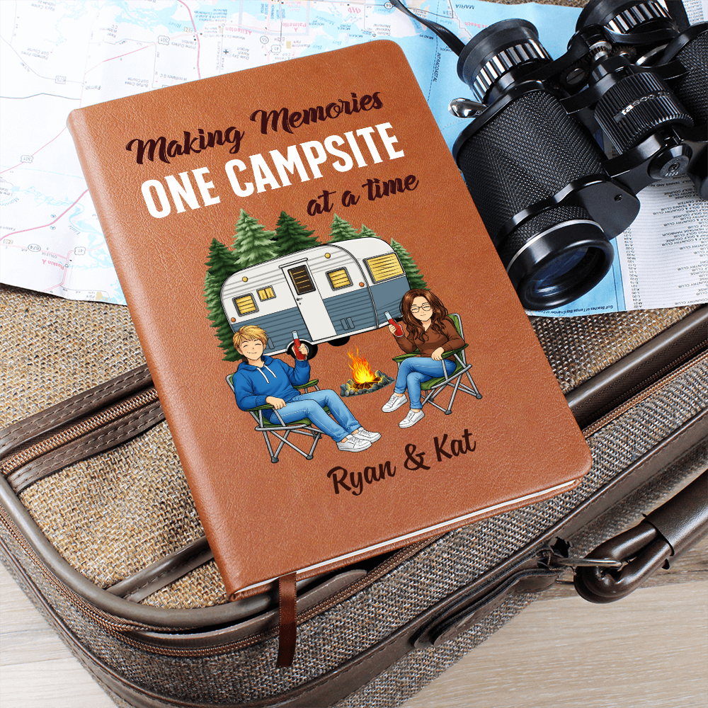 Making Memories One Campsite at a Time – Personalized Camping Journal