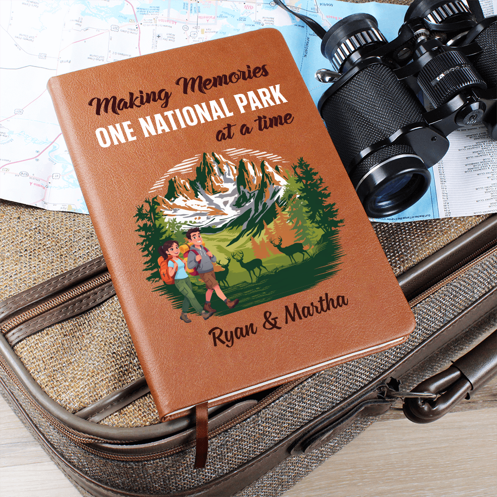 Making Memories One National Park at a Time – Personalized National Park Journal