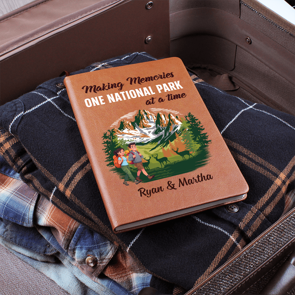 Making Memories One National Park at a Time – Personalized National Park Journal