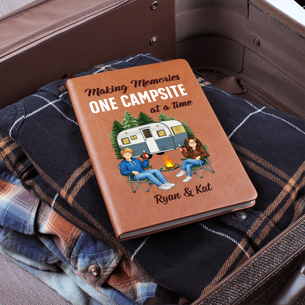 Making Memories One Campsite at a Time – Personalized Camping Journal