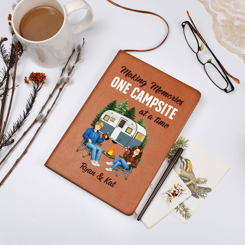Making Memories One Campsite at a Time – Personalized Camping Journal