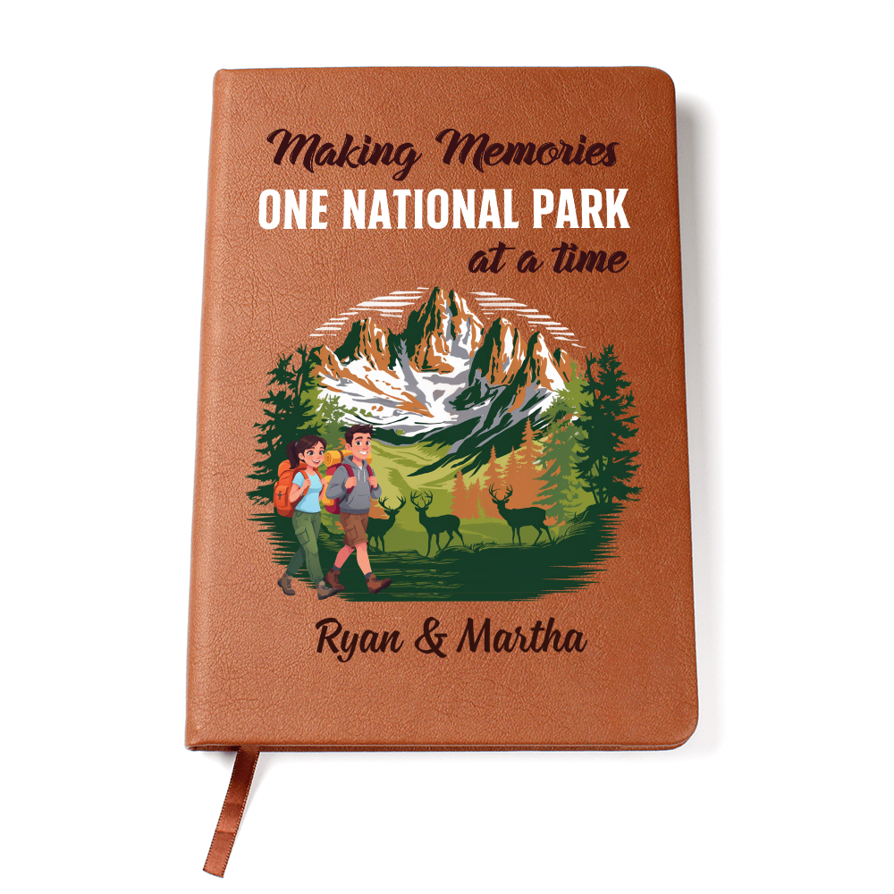 Making Memories One National Park at a Time – Personalized National Park Journal