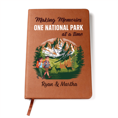 Making Memories One National Park at a Time – Personalized National Park Journal