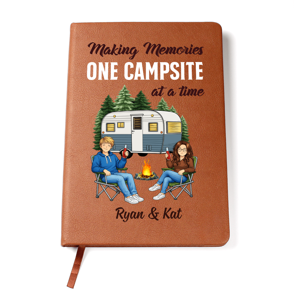 Making Memories One Campsite at a Time – Personalized Camping Journal