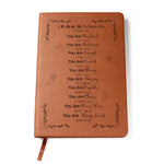 "Oh How He Loves Us" Black Lined Graphic Journal