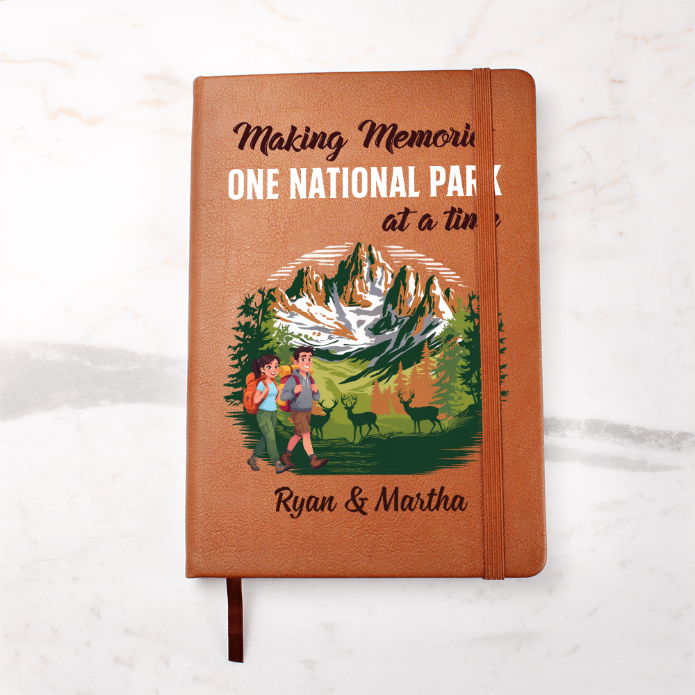 Making Memories One National Park at a Time – Personalized National Park Journal