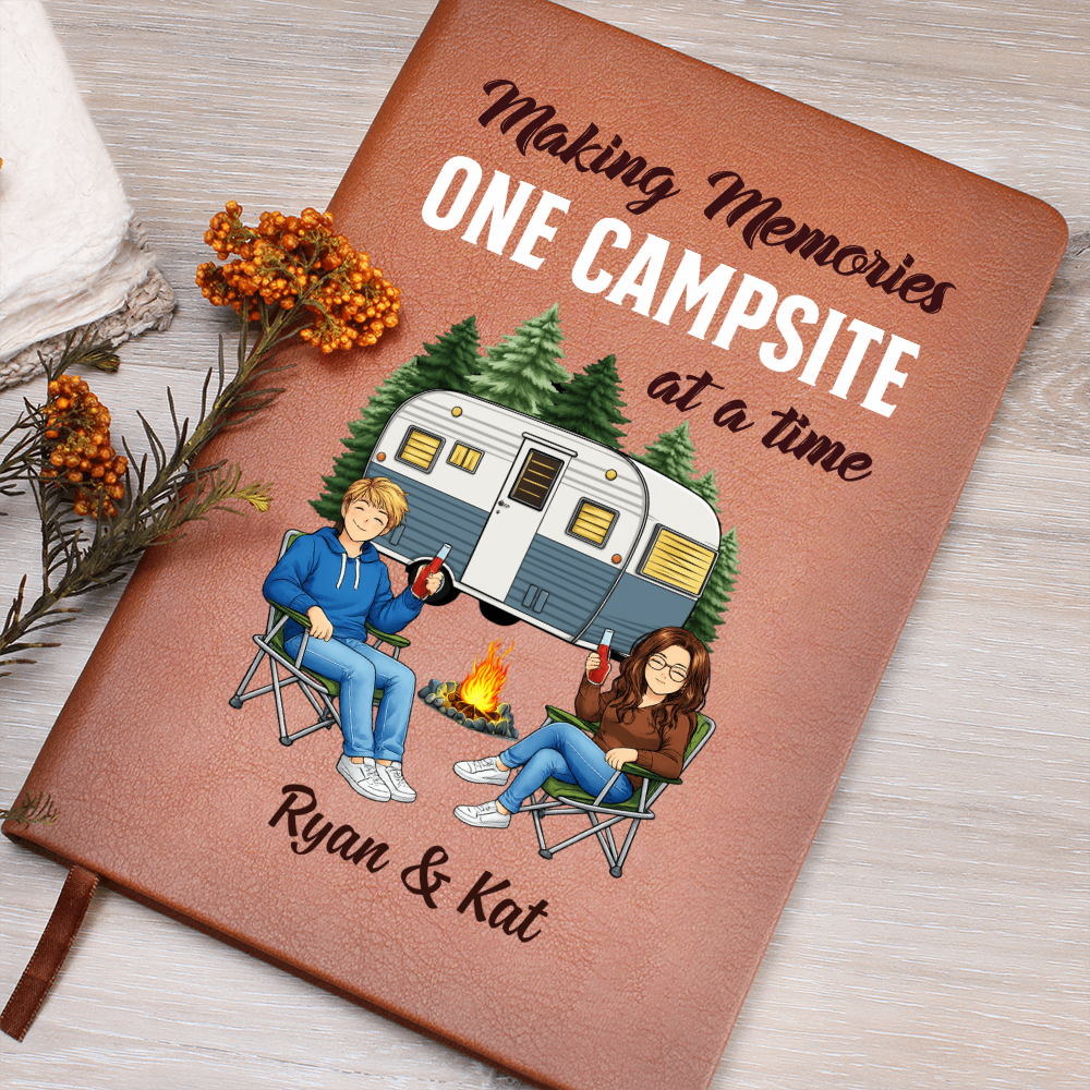 Making Memories One Campsite at a Time – Personalized Camping Journal