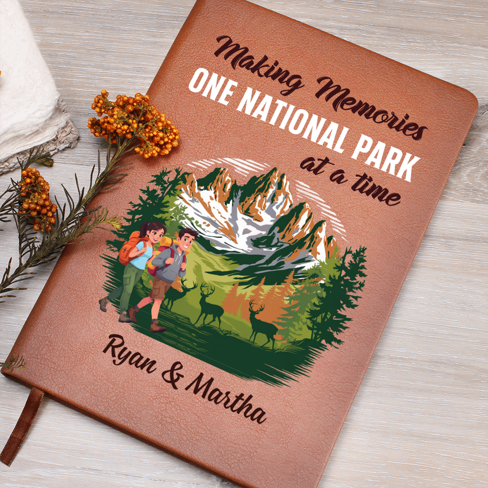 Making Memories One National Park at a Time – Personalized National Park Journal