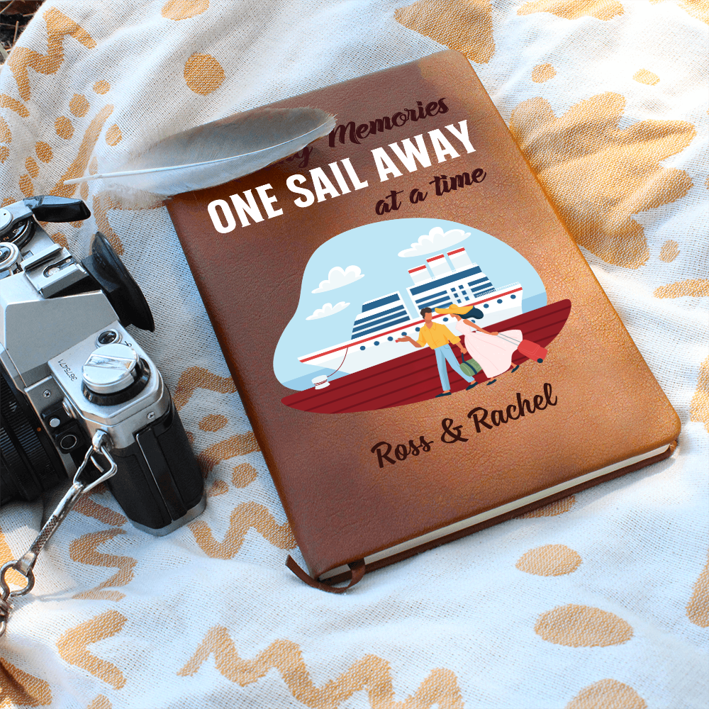 Making Memories One Sail Away at a Time – Personalized Cruise Journal