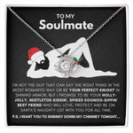 To My Soulmate-"My Promise" Love Knot Necklace