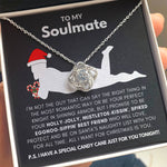 To My Soulmate-"For My Best Friend" Love Knot Necklace