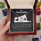 To My Soulmate-"My Promise" Love Knot Necklace