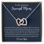 To My Amazing Second Mom-Hearts Necklace