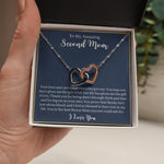 To My Amazing Second Mom-Hearts Necklace