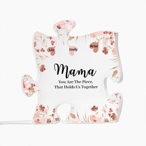 Mama-"You Hold Us Together" Puzzle Plaque