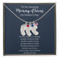 Mommy of Twins-Baby Feet Necklace