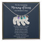 Mommy of Twins-Baby Feet Necklace
