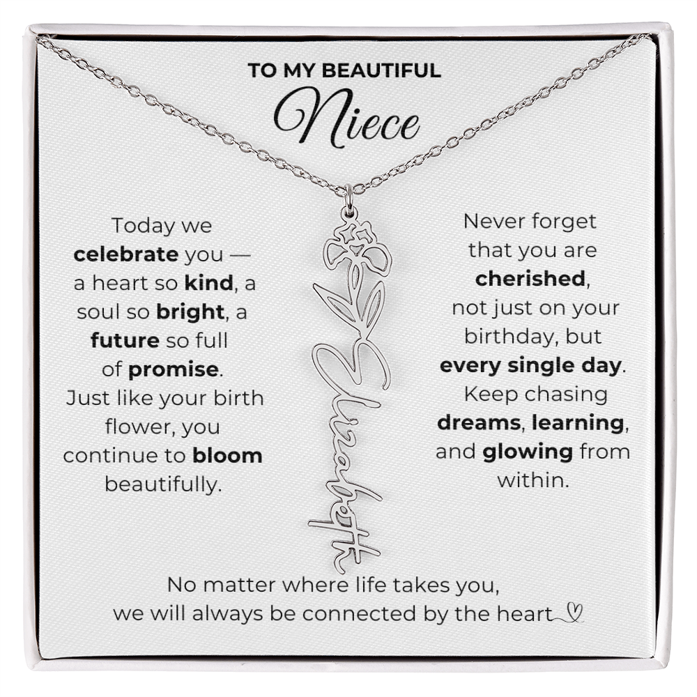 Personalized Niece Birthday Gift from Aunt or Uncle