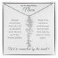 To My Beautiful Niece-"Vibrant Flower" Birth Month Name Necklace