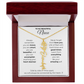 Personalized Name Necklace with Birth Flower For Niece-Be Your Amazing Self