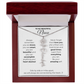 Personalized Name Necklace with Birth Flower For Niece-Be Your Amazing Self