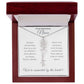 To My Beautiful Niece-"Vibrant Flower" Birth Month Name Necklace