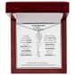 Personalized Name Necklace with Birth Flower For Niece-Be Your Amazing Self