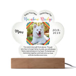 Pet Remembrance Plaque-Rainbow Bridge